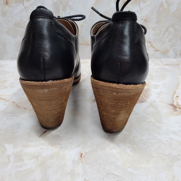 SOFFT Black leather Tailynn Oxford booties sz 9.5 - Picture 6 of 11